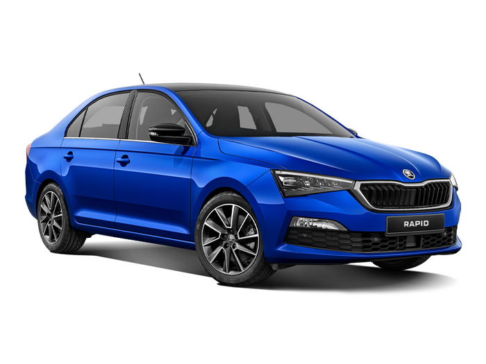 Skoda Rapid Синий металлик (reef blue)